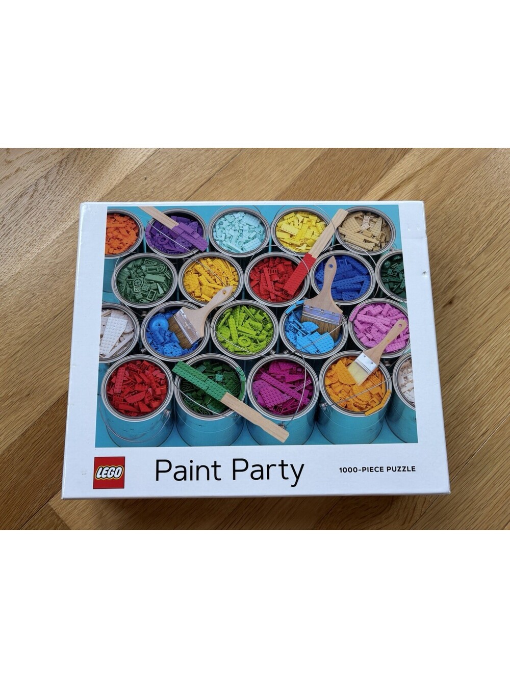 LEGO Paint Party 1000-Piece Puzzle Complete